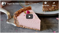 Vegan No-Bake Cheesecake (Gluten-Free, Refined Sugar-Free, Easy