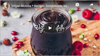 Vegan Nutella * Recipe - homemade, easy &amp; healthy