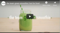 the team green smoothie | hot for food