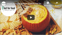 vegan pumpkin cheese fondue | hot for food