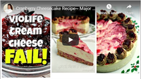 Cranberry Cheesecake Recipe~ Major Violife Cream Cheese FAIL!