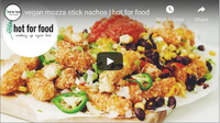vegan mozza stick nachos | hot for food