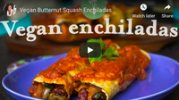 Butternut Squash Enchiladas