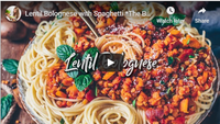 Lentil Bolognese with Spaghetti *The BEST Vegan Recipe* so easy