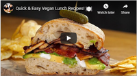 Quick &amp; Easy Vegan Lunch Recipes! 