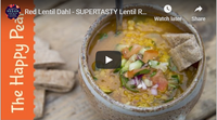 Red Lentil Dahl - SUPERTASTY Lentil Recipe! Healthy Indian Food