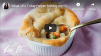 What I Ate Today (vegan holiday comfort food edition)