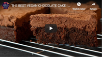 THE BEST VEGAN CHOCOLATE CAKE | STEVES FAVOURITE