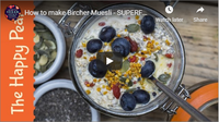 How to make Bircher Muesli - SUPERFOOD Healthy Breakfast Recipe