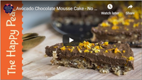 Avocado Chocolate Mousse Cake - No Bake Chocolate Cake Recipe!