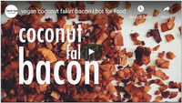 vegan coconut fakin&#039; bacon | hot for food