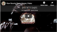 Raw Bounty Bars | Vegan, Paleo