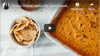Cheesy Chunky Queso Dip (plant-based recipe!)