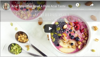 Acai Smoothie Bowl + Pure Acai Taste Test | Raw, Vegan, Paleo