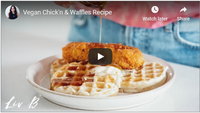 Vegan Chick&#039;n &amp; Waffles Recipe