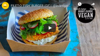 Vegan Filet-O-Fish GF Burger 