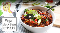 Quick and Easy Black Bean Chili