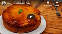Mango Upside Down Cake