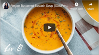 Vegan Butternut Squash Soup (SOUPer Easy Recipe!)