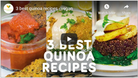 3 best quinoa recipes - vegan