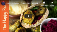 5 Minute Falafel | CHEAP EASY VEGAN