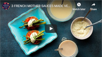 3 FRENCH MOTHER SAUCES MADE VEGAN | THE HAPPY PEAR
