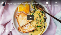 Vegan Egg Mix + 3 Recipes To Use It (no chickpeas or tofu!)