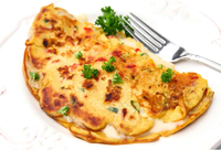 Chickpea Omelette -The Best Vegan Omelette