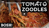 TOMATO ZOODLES | BOSH! | VEGAN RECIPE