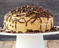 VEGAN COFFEE CAKE WITH KAHLUA FROSTING