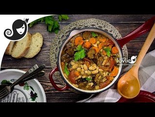 Vegan Cassoulet Recipe | French White Bean Stew