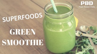Superfoods Green Smoothie Recipe for 2020 in 4K